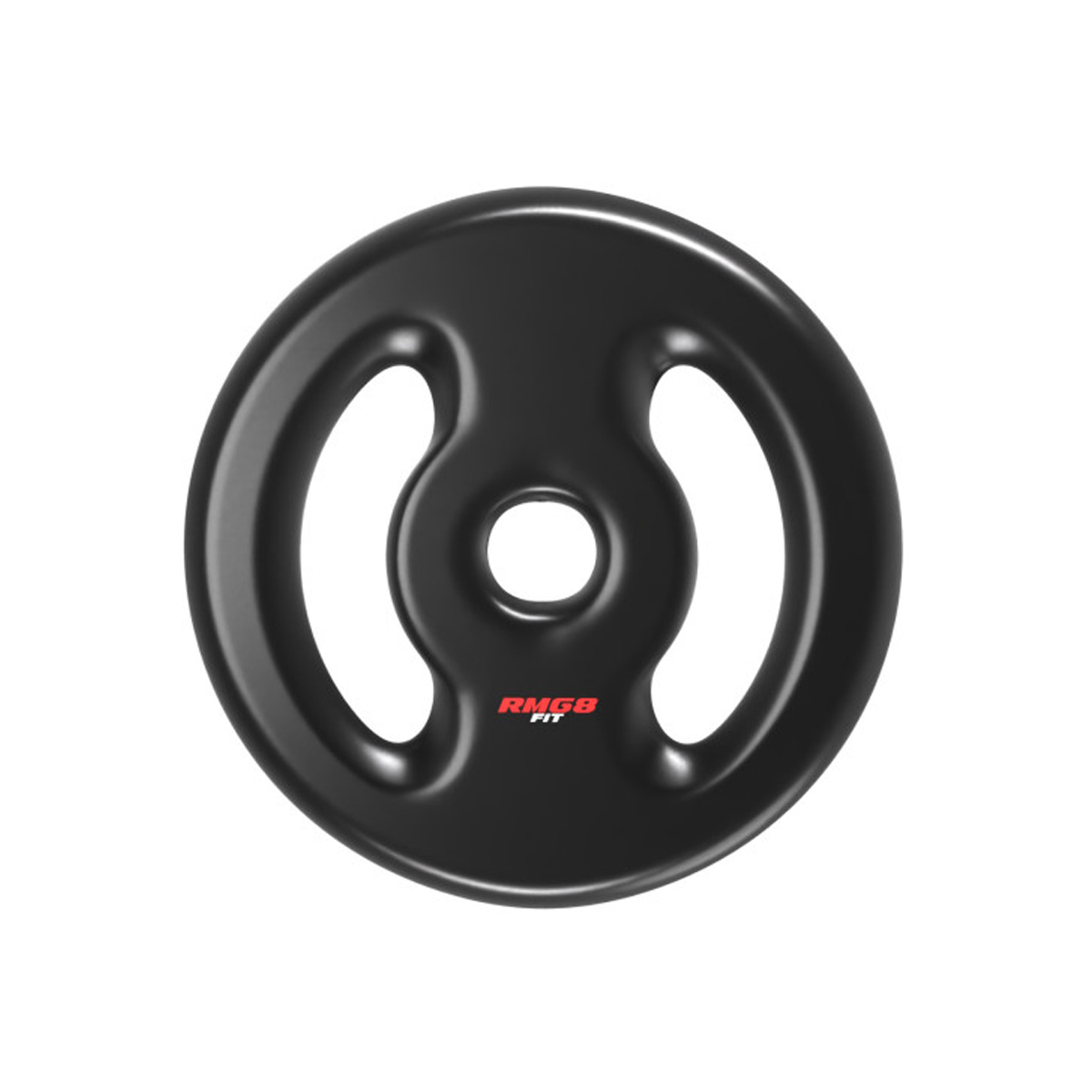 Anilha 15kg Emborrachada Preta